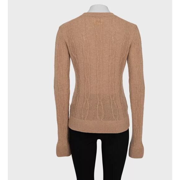 Khaite Brown 100% Cashmere Sweater - Size S - Picture 3 of 4